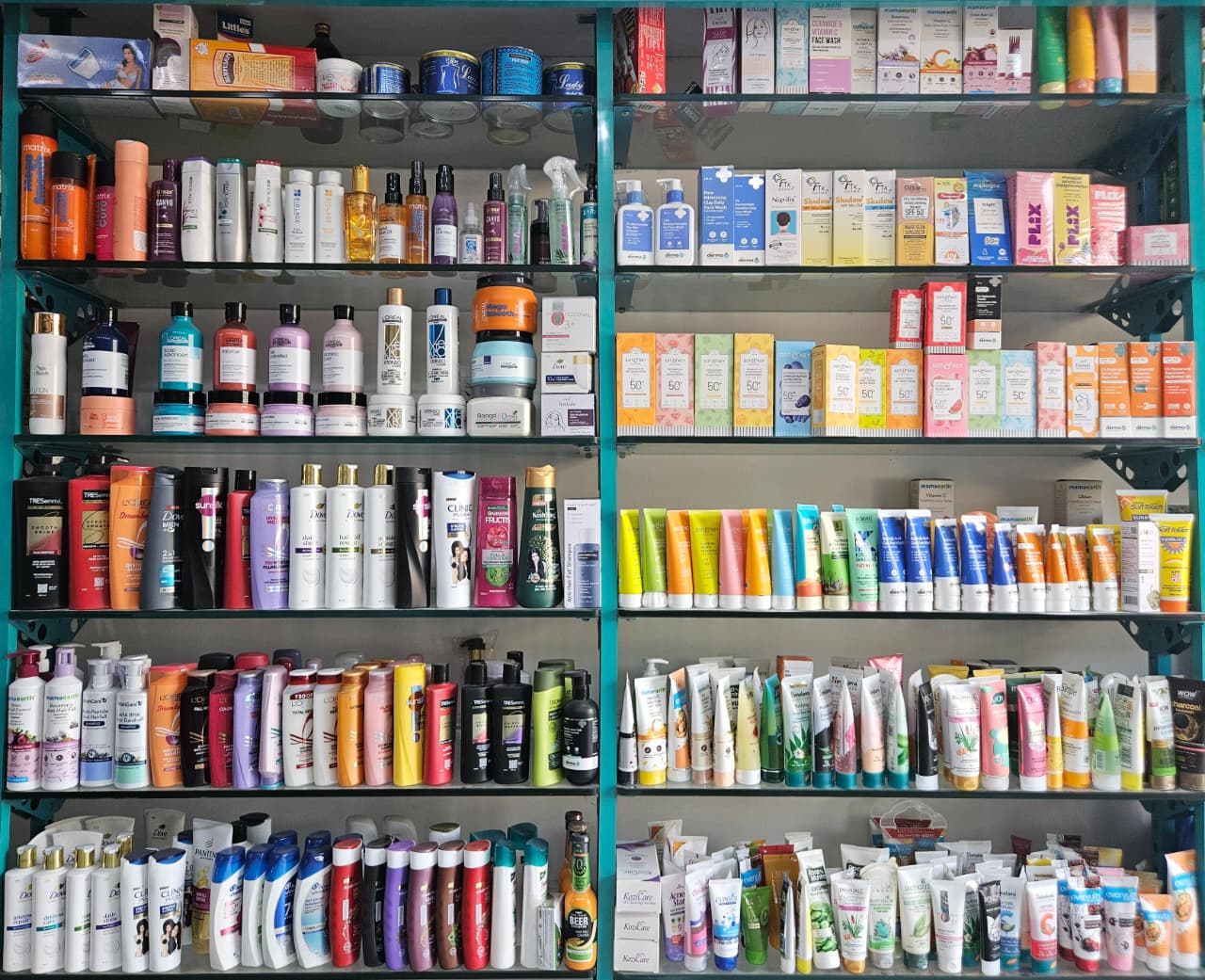 Personal care products at chemist near PDPU Road
